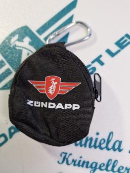 Zündapp Motorrad Geldbörse & Münzbeutel – Kompakt, praktisch & robust - mit Karabinerhacken